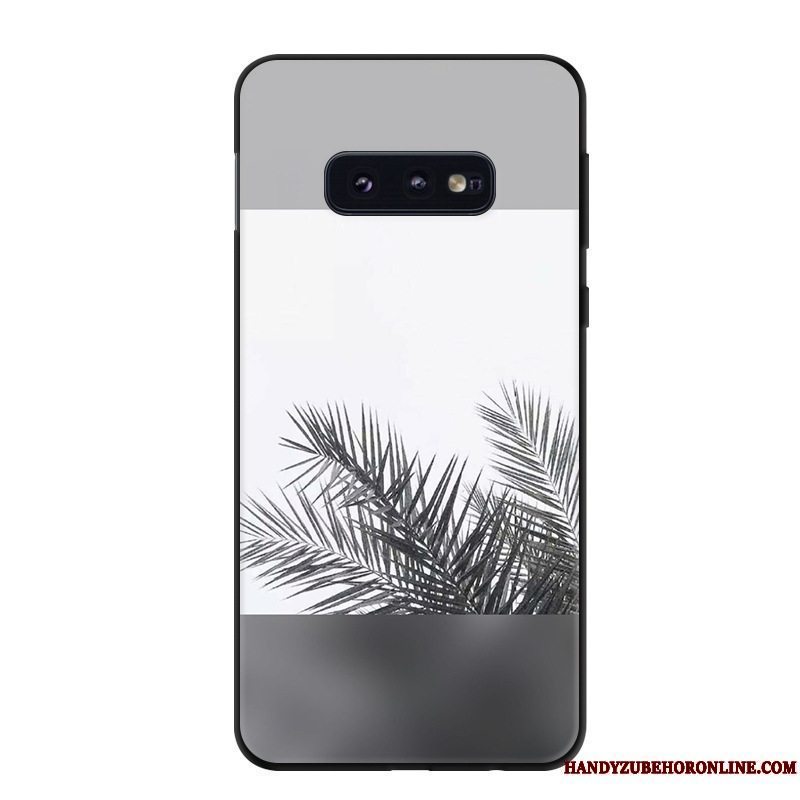 Etui Samsung Galaxy S10e Blød Nubuck Frisk, Cover Samsung Galaxy S10e Beskyttelse Grøn Af Personlighed