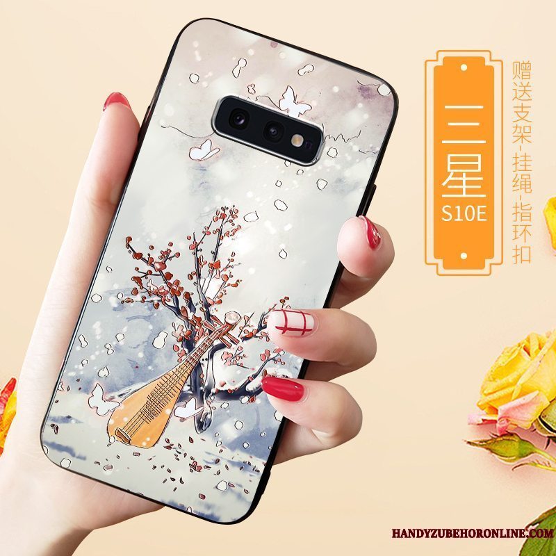 Etui Samsung Galaxy S10e Blød Tilpas Nubuck, Cover Samsung Galaxy S10e Tasker Telefonhigh End