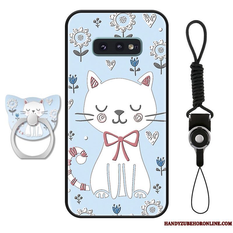 Etui Samsung Galaxy S10e Cartoon Elskeren Net Red, Cover Samsung Galaxy S10e Mode Hængende Ornamenter Trendy