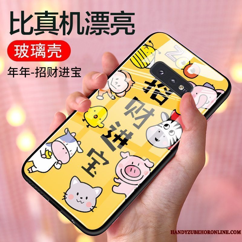 Etui Samsung Galaxy S10e Cartoon Smuk Anti-fald, Cover Samsung Galaxy S10e Tasker Af Personlighed Telefon