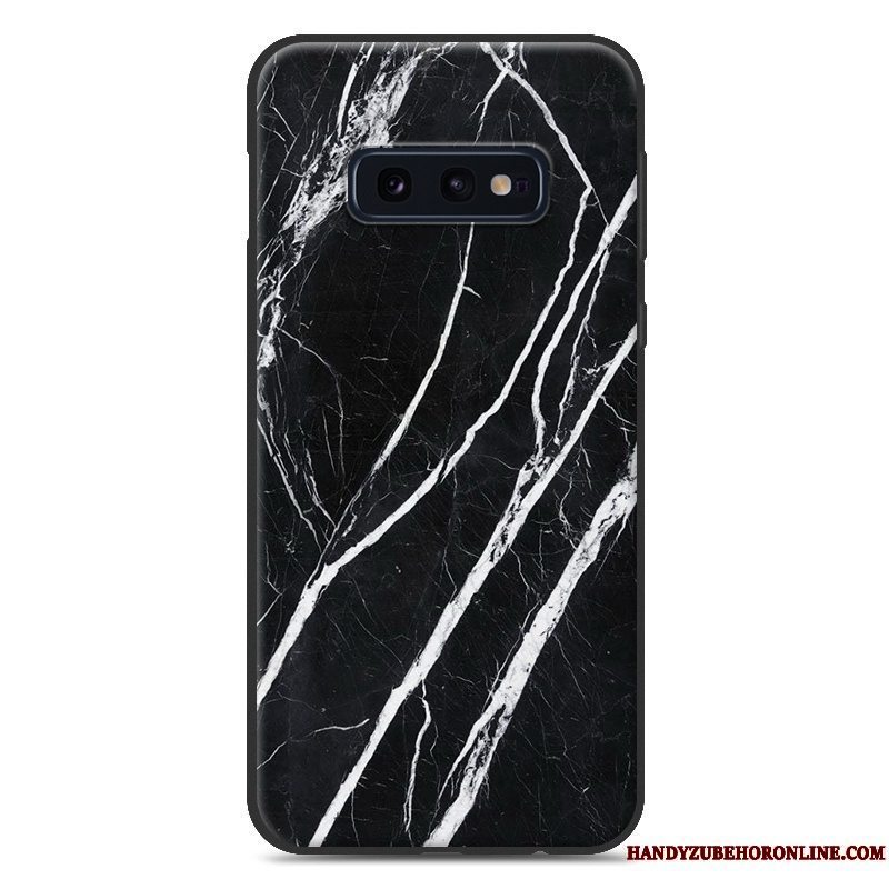 Etui Samsung Galaxy S10e Kreativ Net Red Blå, Cover Samsung Galaxy S10e Tasker Af Personlighed Anti-fald