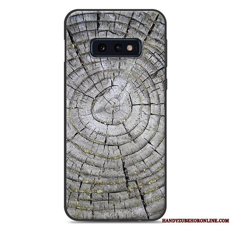 Etui Samsung Galaxy S10e Kreativ Net Red Blå, Cover Samsung Galaxy S10e Tasker Af Personlighed Anti-fald