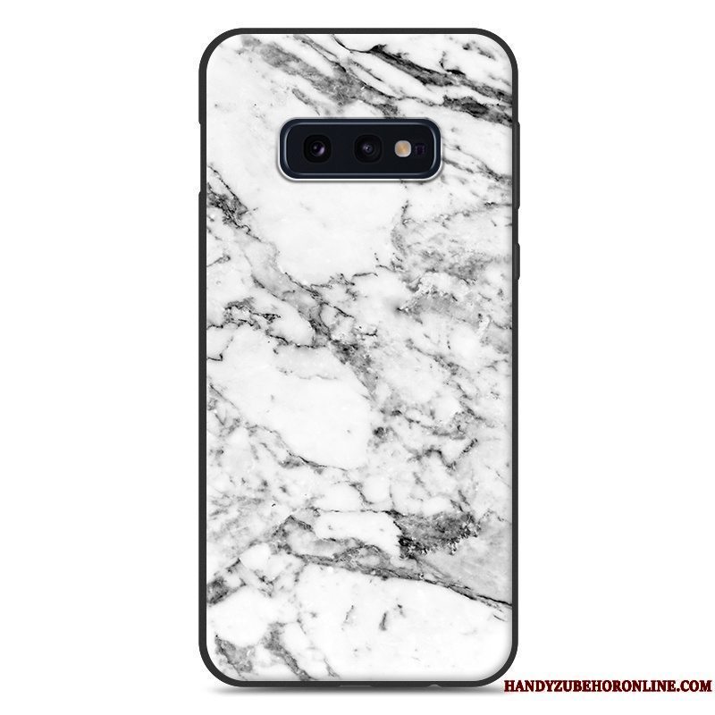 Etui Samsung Galaxy S10e Kreativ Net Red Blå, Cover Samsung Galaxy S10e Tasker Af Personlighed Anti-fald