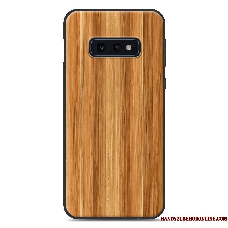 Etui Samsung Galaxy S10e Kreativ Net Red Blå, Cover Samsung Galaxy S10e Tasker Af Personlighed Anti-fald