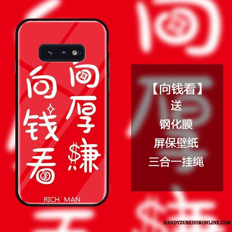 Etui Samsung Galaxy S10e Kreativ Net Red Hængende Ornamenter, Cover Samsung Galaxy S10e Beskyttelse Anti-fald Af Personlighed