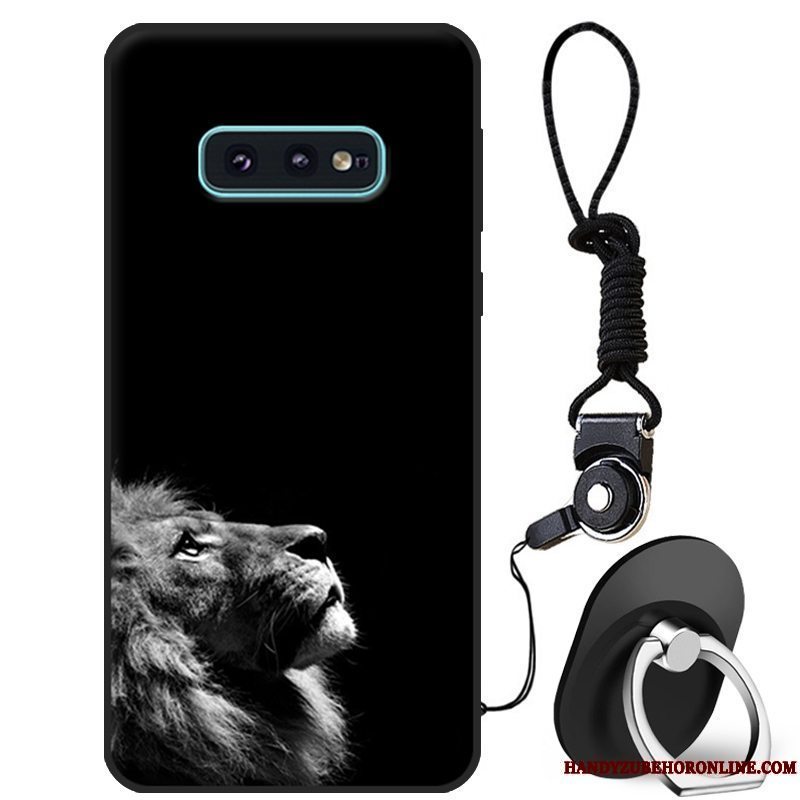 Etui Samsung Galaxy S10e Silikone Anti-fald Trendy, Cover Samsung Galaxy S10e Mode Ungdom Lyserød