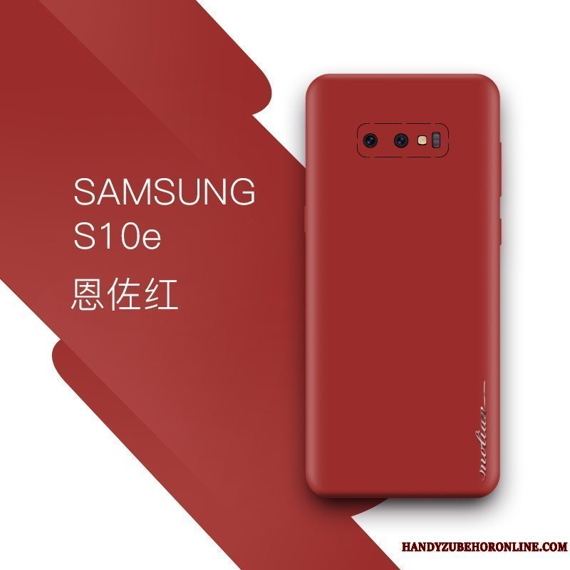 Etui Samsung Galaxy S10e Tasker Blå Telefon, Cover Samsung Galaxy S10e Kreativ Tynd