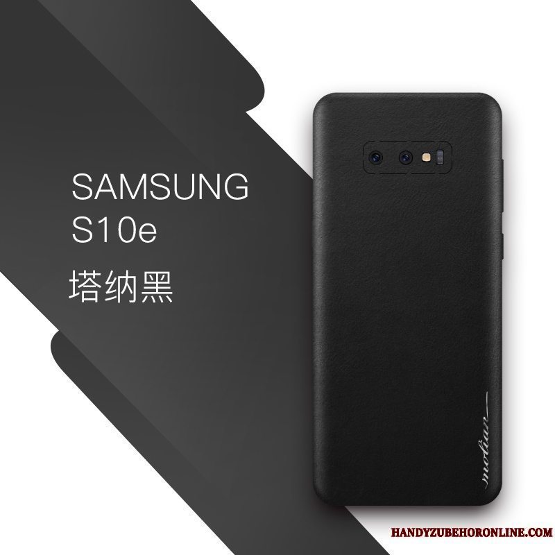 Etui Samsung Galaxy S10e Tasker Blå Telefon, Cover Samsung Galaxy S10e Kreativ Tynd