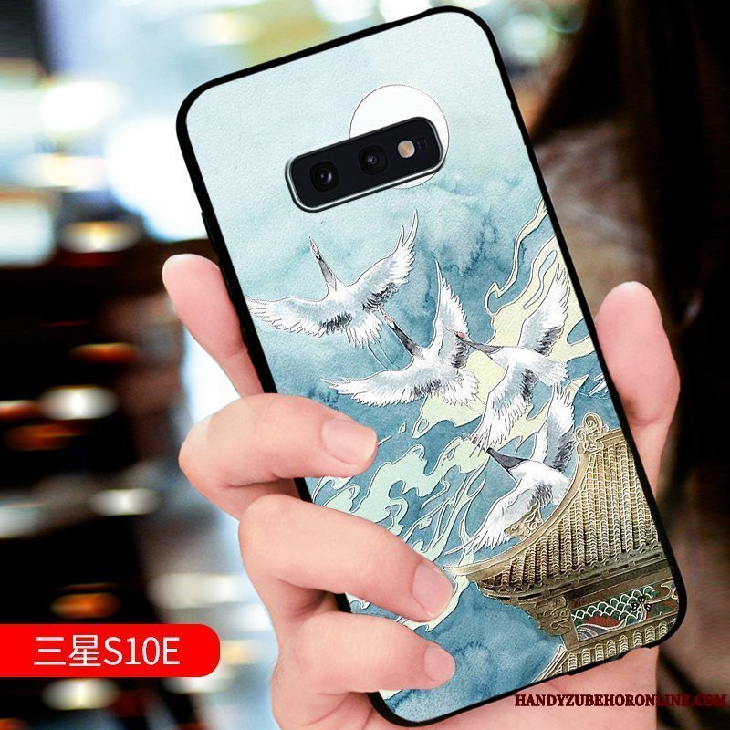 Etui Samsung Galaxy S10e Tasker Grøn Ny, Cover Samsung Galaxy S10e Beskyttelse Telefontrend