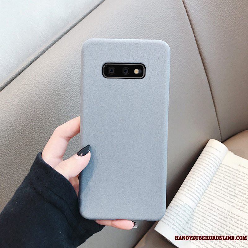 Etui Samsung Galaxy S10e Tasker Ny Anti-fald, Cover Samsung Galaxy S10e Beskyttelse Nubuck Simple