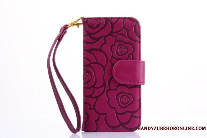 Etui Samsung Galaxy S20+ Læder Blomster Lyserød, Cover Samsung Galaxy S20+ Tegnebog