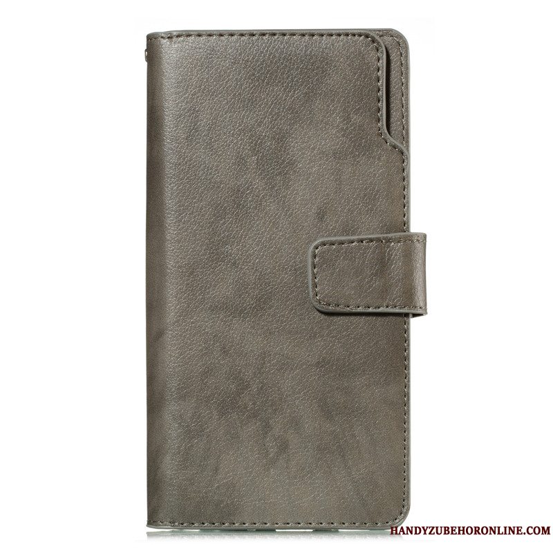 Etui Samsung Galaxy S20 Tasker Spænde Business, Cover Samsung Galaxy S20 Læder Kort Sort
