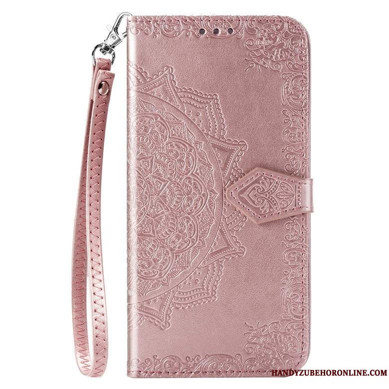 Etui Samsung Galaxy S20 Ultra Læder Blå Telefon, Cover Samsung Galaxy S20 Ultra Beskyttelse Anti-fald Kort