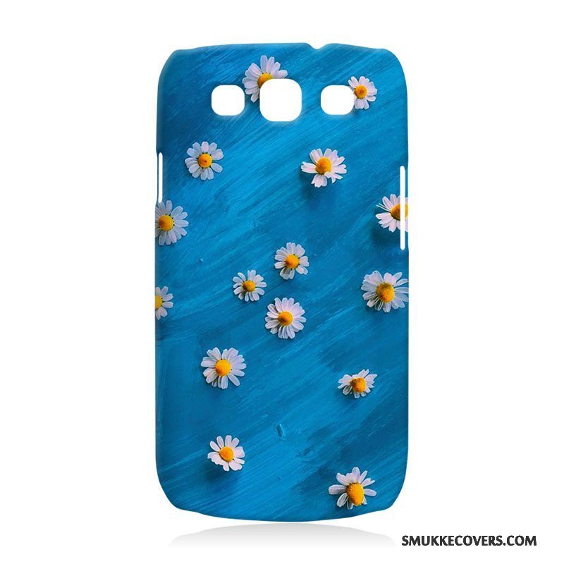 Etui Samsung Galaxy S3 Blød Anti-fald Telefon, Cover Samsung Galaxy S3 Relief Blå Ny