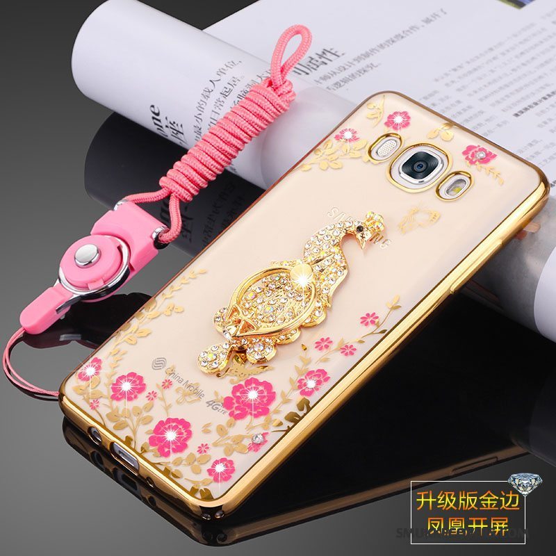 Etui Samsung Galaxy S3 Blød Telefonhængende Ornamenter, Cover Samsung Galaxy S3 Beskyttelse Guld Anti-fald