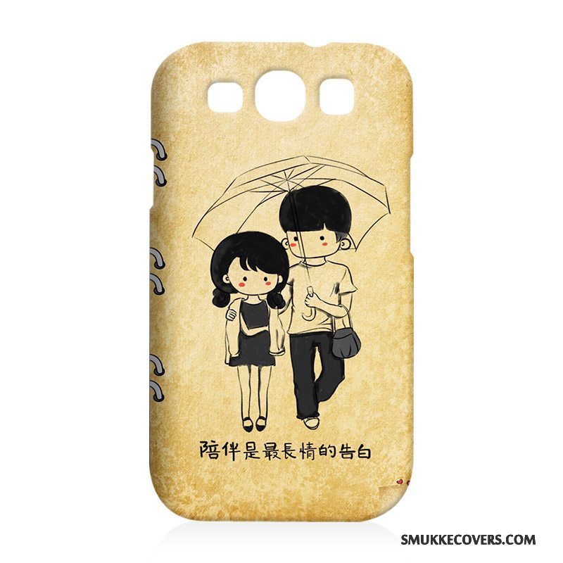 Etui Samsung Galaxy S3 Cartoon Hård Telefon, Cover Samsung Galaxy S3 Beskyttelse Grå