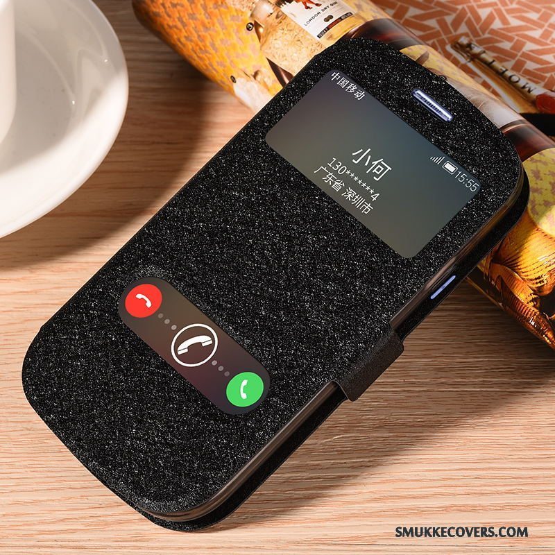 Etui Samsung Galaxy S3 Folio Telefontrend, Cover Samsung Galaxy S3 Læder Lyserød