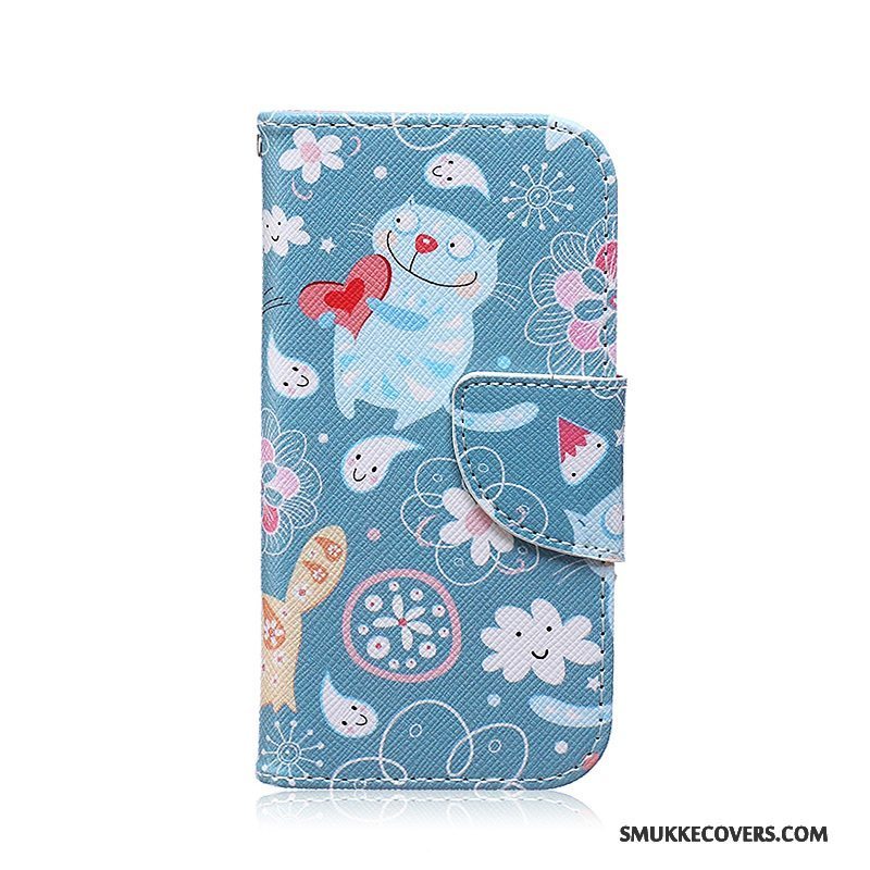 Etui Samsung Galaxy S3 Malet Hvid Telefon, Cover Samsung Galaxy S3 Folio