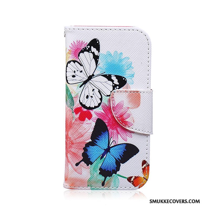 Etui Samsung Galaxy S3 Malet Hvid Telefon, Cover Samsung Galaxy S3 Folio