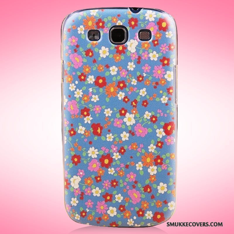 Etui Samsung Galaxy S3 Malet Lyserød Ny, Cover Samsung Galaxy S3 Beskyttelse Trend Telefon