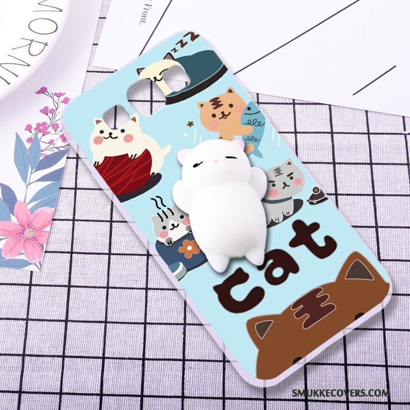 Etui Samsung Galaxy S3 Silikone Anti-fald Af Personlighed, Cover Samsung Galaxy S3 Cartoon Lilla Tredimensionale