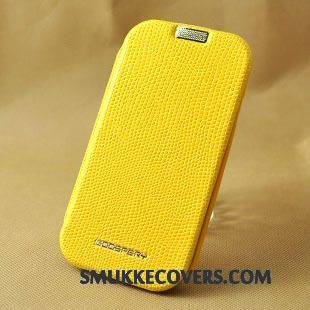 Etui Samsung Galaxy S3 Silikone Anti-fald Gul, Cover Samsung Galaxy S3 Beskyttelse