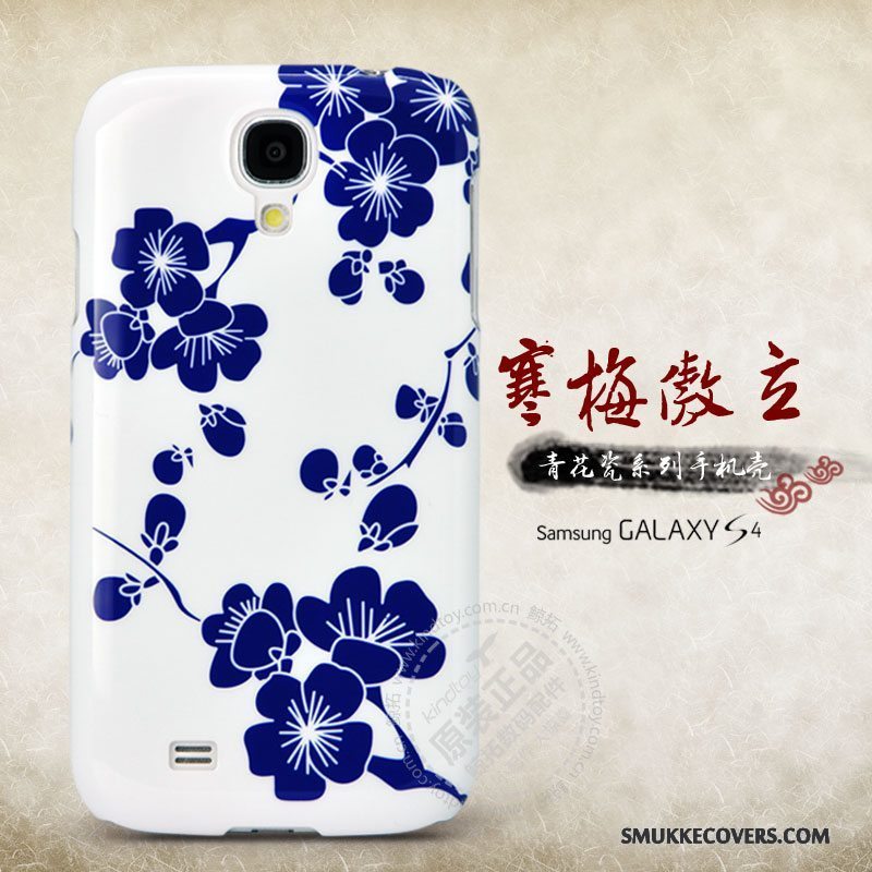 Etui Samsung Galaxy S4 Beskyttelse Cyan Telefon, Cover Samsung Galaxy S4 Ny Blå