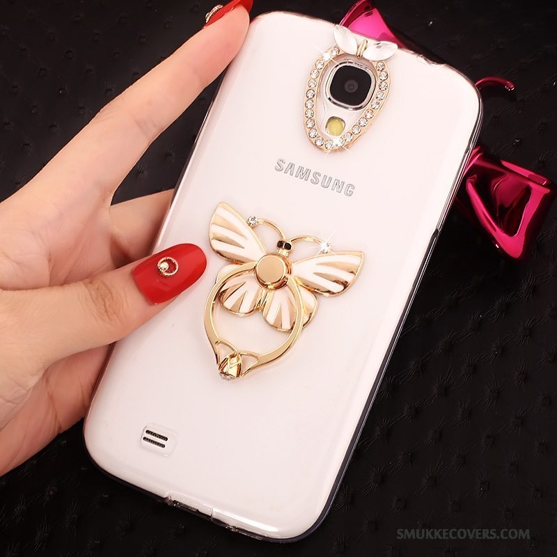 Etui Samsung Galaxy S4 Blød Blå Telefon, Cover Samsung Galaxy S4 Silikone Ring