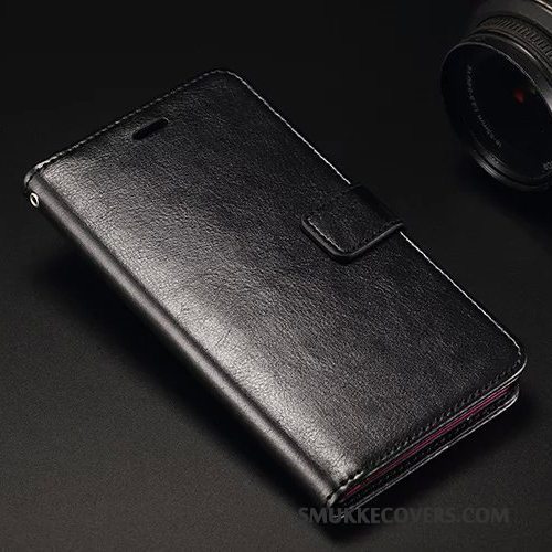 Etui Samsung Galaxy S4 Folio Sort Telefon, Cover Samsung Galaxy S4 Læder Anti-fald Ny