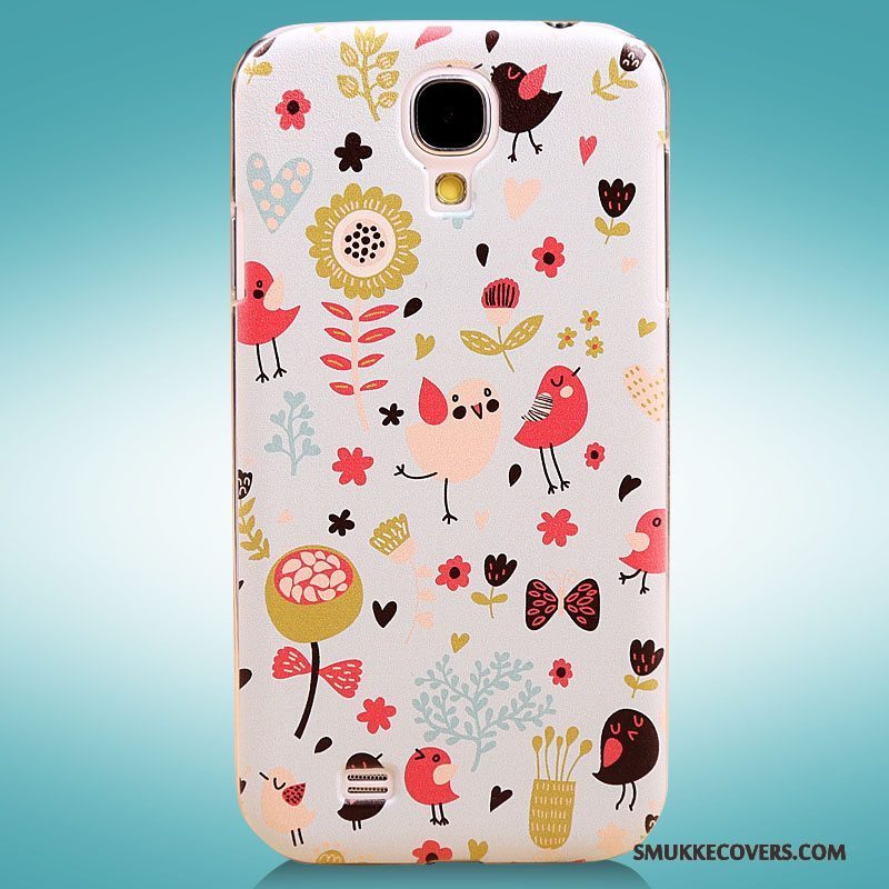 Etui Samsung Galaxy S4 Malet Gul Telefon, Cover Samsung Galaxy S4 Beskyttelse