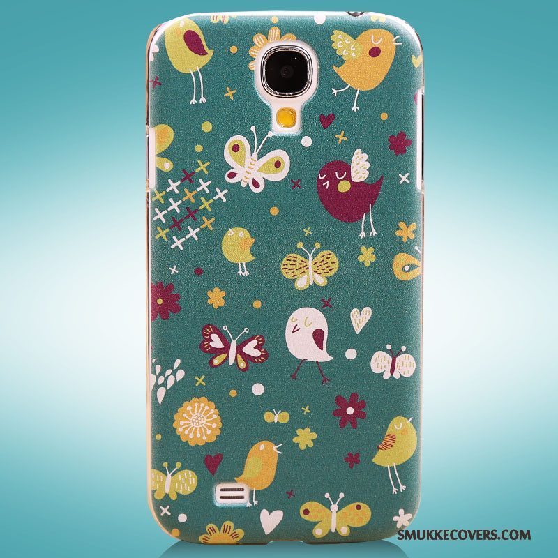 Etui Samsung Galaxy S4 Malet Gul Telefon, Cover Samsung Galaxy S4 Beskyttelse