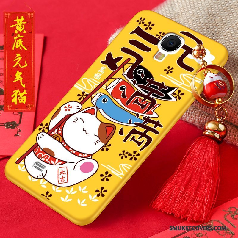 Etui Samsung Galaxy S4 Silikone Kat Wealth, Cover Samsung Galaxy S4 Beskyttelse Anti-fald Ny