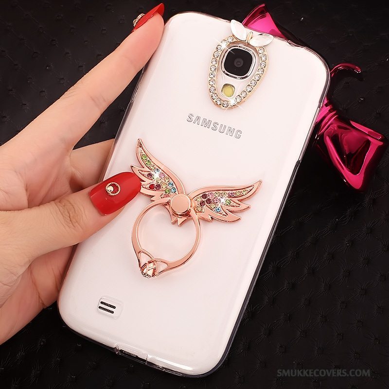 Etui Samsung Galaxy S4 Silikone Tynd Telefon, Cover Samsung Galaxy S4 Beskyttelse Anti-fald Ring