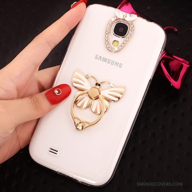 Etui Samsung Galaxy S4 Silikone Tynd Telefon, Cover Samsung Galaxy S4 Beskyttelse Anti-fald Ring