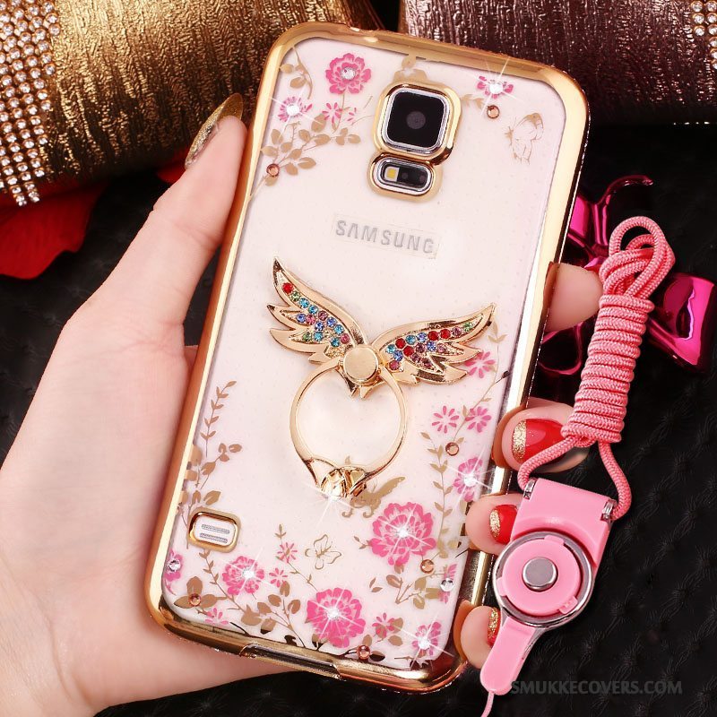 Etui Samsung Galaxy S4 Strass Lyserød Telefon, Cover Samsung Galaxy S4 Beskyttelse