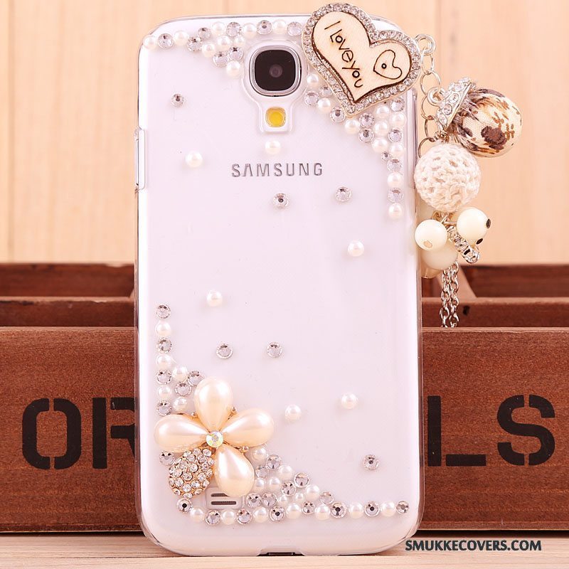 Etui Samsung Galaxy S4 Strass Ny Guld, Cover Samsung Galaxy S4 Beskyttelse Trend Telefon