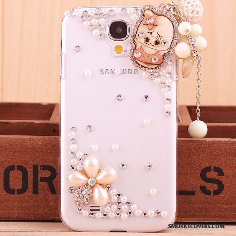 Etui Samsung Galaxy S4 Strass Ny Guld, Cover Samsung Galaxy S4 Beskyttelse Trend Telefon