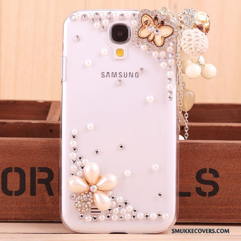 Etui Samsung Galaxy S4 Strass Ny Guld, Cover Samsung Galaxy S4 Beskyttelse Trend Telefon