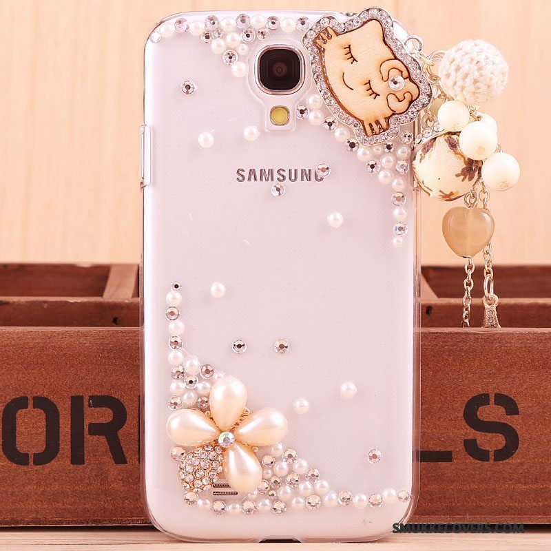 Etui Samsung Galaxy S4 Strass Ny Guld, Cover Samsung Galaxy S4 Beskyttelse Trend Telefon