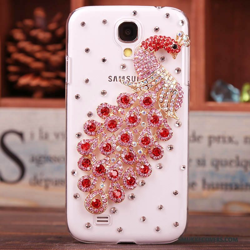 Etui Samsung Galaxy S4 Strass Ny Rød, Cover Samsung Galaxy S4 Beskyttelse Trend