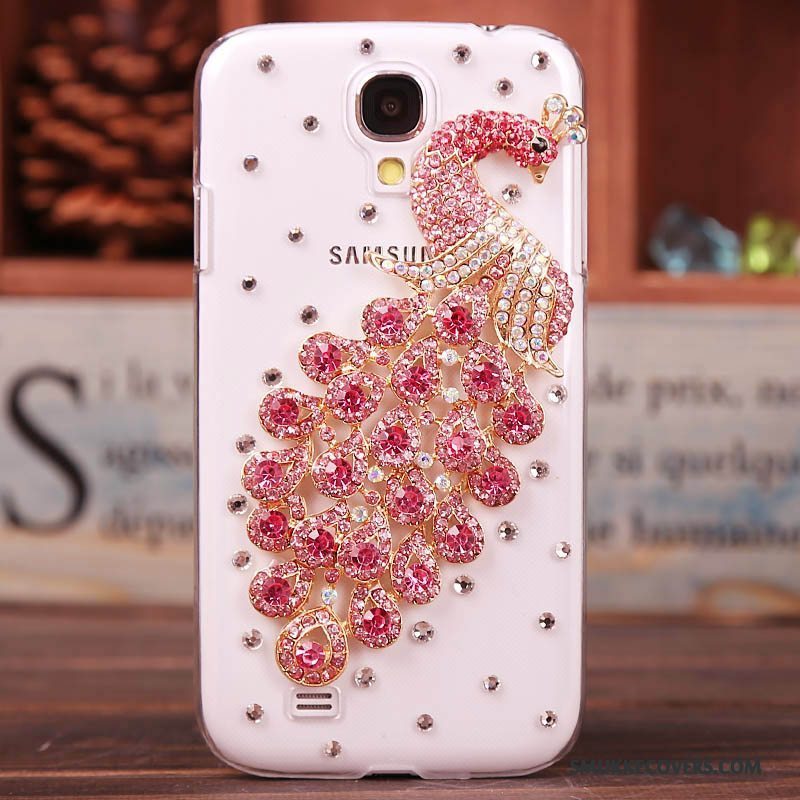 Etui Samsung Galaxy S4 Strass Ny Rød, Cover Samsung Galaxy S4 Beskyttelse Trend