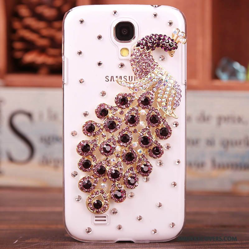 Etui Samsung Galaxy S4 Strass Ny Rød, Cover Samsung Galaxy S4 Beskyttelse Trend