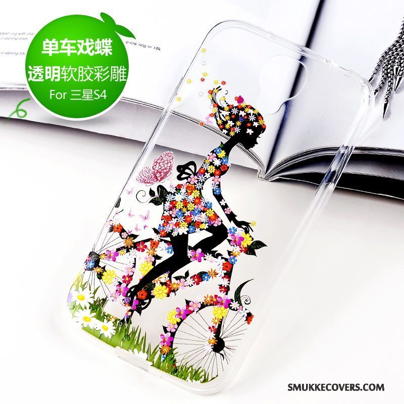 Etui Samsung Galaxy S4 Strass Ny Telefon, Cover Samsung Galaxy S4 Beskyttelse Anti-fald Grøn