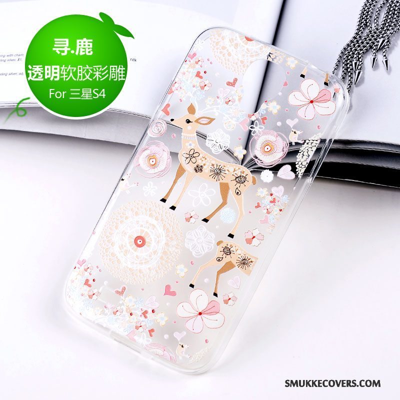 Etui Samsung Galaxy S4 Strass Ny Telefon, Cover Samsung Galaxy S4 Beskyttelse Anti-fald Grøn