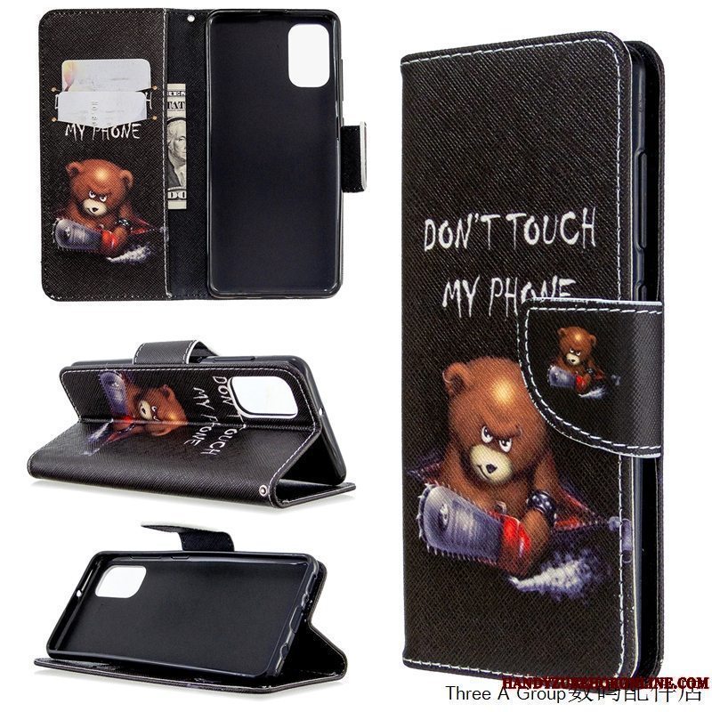 Etui Samsung Galaxy S41 Cartoon Smuk Telefon, Cover Samsung Galaxy S41 Beskyttelse Bjørn Hvid