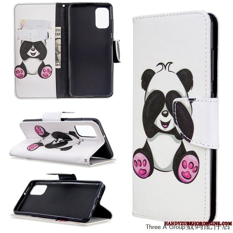 Etui Samsung Galaxy S41 Cartoon Smuk Telefon, Cover Samsung Galaxy S41 Beskyttelse Bjørn Hvid