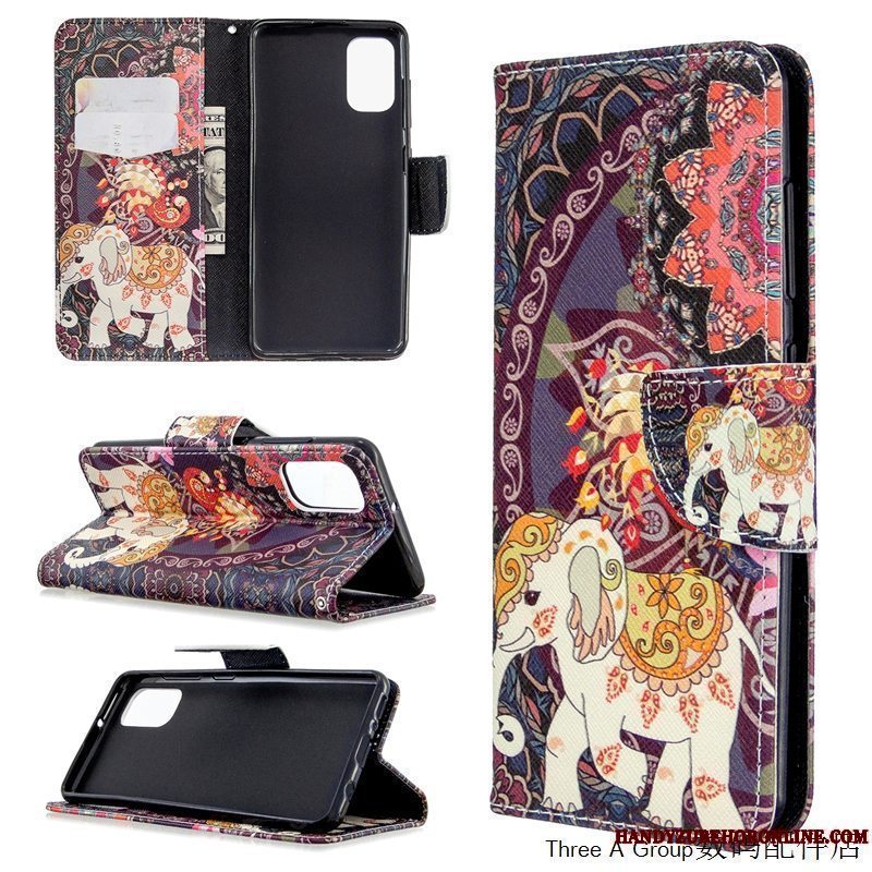 Etui Samsung Galaxy S41 Cartoon Smuk Telefon, Cover Samsung Galaxy S41 Beskyttelse Bjørn Hvid