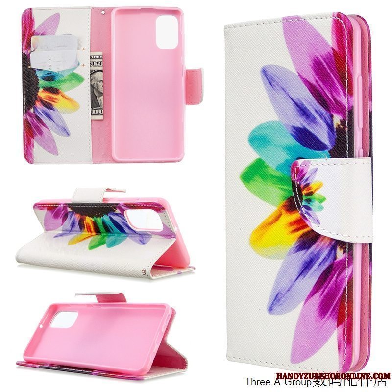 Etui Samsung Galaxy S41 Cartoon Smuk Telefon, Cover Samsung Galaxy S41 Beskyttelse Bjørn Hvid