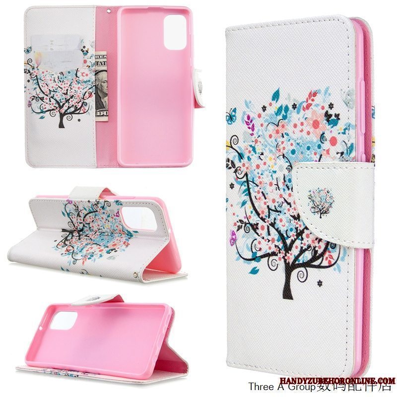 Etui Samsung Galaxy S41 Cartoon Smuk Telefon, Cover Samsung Galaxy S41 Beskyttelse Bjørn Hvid