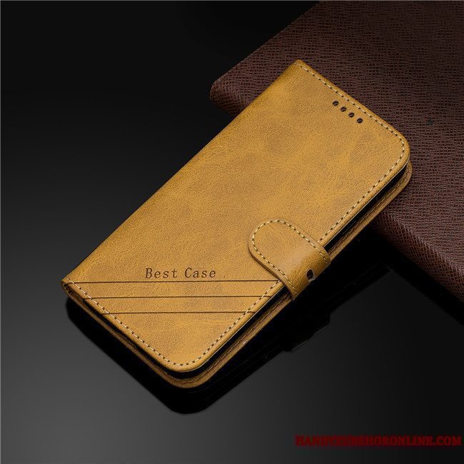 Etui Samsung Galaxy S41 Folio Anti-fald Gul, Cover Samsung Galaxy S41 Beskyttelse